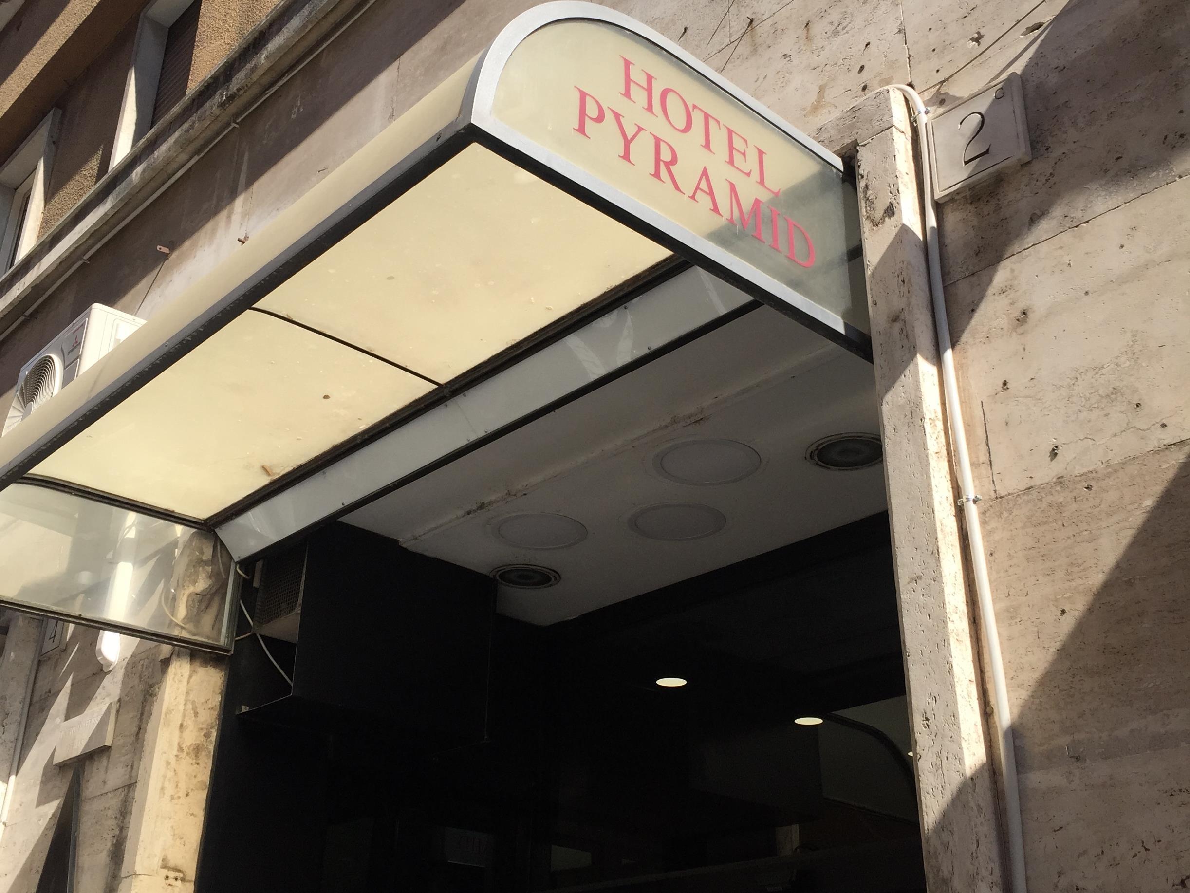 Hotel Pyramid Roma Eksteriør bilde